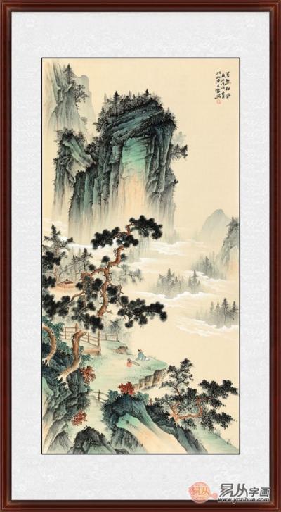 玄關(guān)豎版畫掛什么好？詩(shī)情畫意的山水畫了解下！
