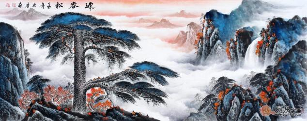 客廳沙發(fā)墻掛什么好？易從網(wǎng)名人字畫裝飾風(fēng)水順暢財運旺！