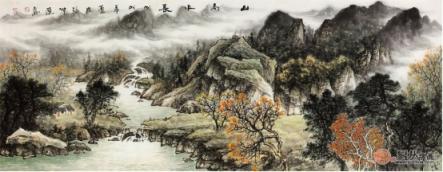徐坤連的山水畫藝術(shù)價(jià)值淺析，帶你認(rèn)識(shí)不一樣的“粗獷”畫家