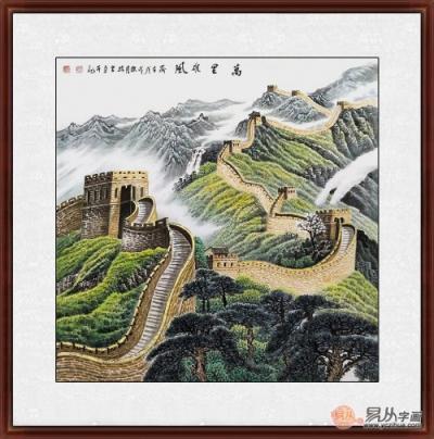 客廳墻壁掛畫(huà)圖片大全，家中的顏值全靠一幅畫(huà)！