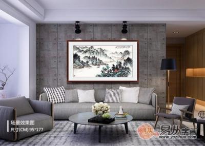 客廳墻壁掛畫(huà)圖片大全，家中的顏值全靠一幅畫(huà)！