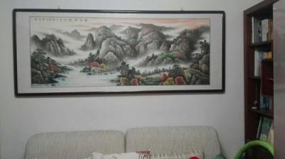 客廳墻壁掛畫(huà)圖片大全，家中的顏值全靠一幅畫(huà)！