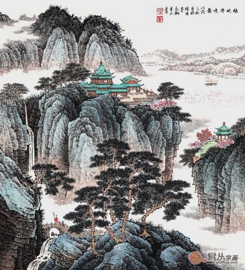家里走廊掛什么畫好？手繪國畫裝飾家居藝術(shù)風(fēng)水好！