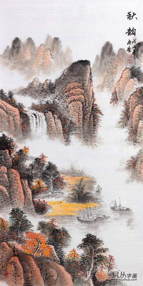 家里走廊掛什么畫好？手繪國畫裝飾家居藝術(shù)風(fēng)水好！