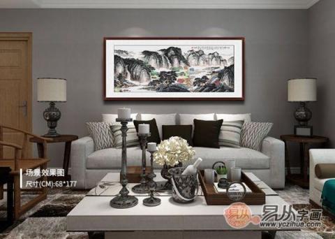 許吉爾山水畫(huà)作品如何？許吉爾國(guó)畫(huà)山水市場(chǎng)價(jià)格多少！