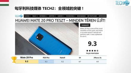 風(fēng)靡大半個歐洲，華為Mate20令外媒集體發(fā)聲稱贊，不愧為一代機皇