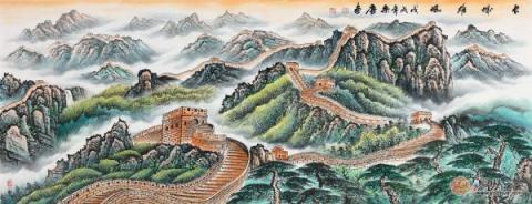 辦公室風水掛畫？巍峨壯闊大氣山水裝飾旺財好運來！