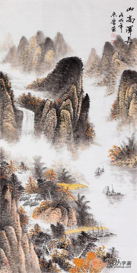 進門玄關(guān)掛什么大吉？易從網(wǎng)名人字畫打造美景財運旺！
