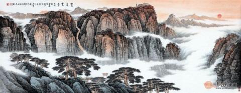 客廳掛什么畫風(fēng)水好？精品山水國畫打造風(fēng)水順暢財運旺！