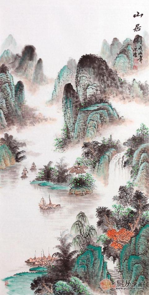 關風水掛畫裝飾？五幅字畫裝飾美景任你選！