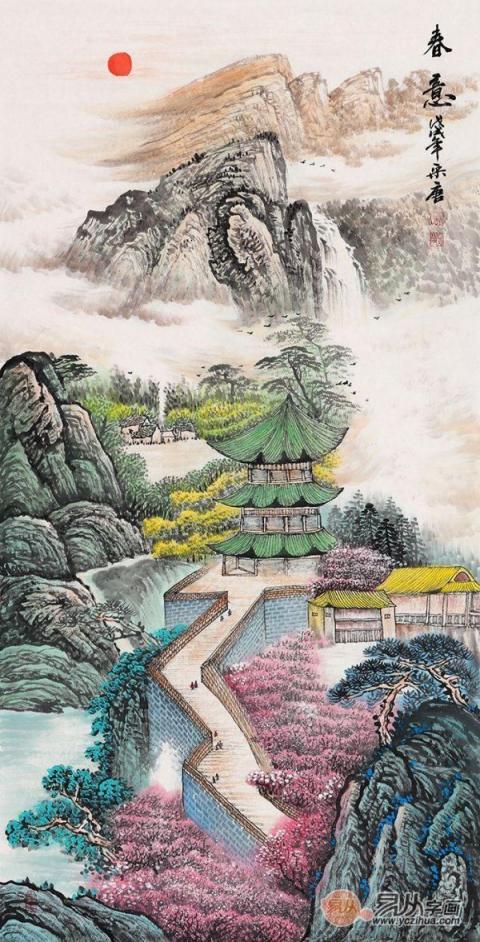 關風水掛畫裝飾？五幅字畫裝飾美景任你選！