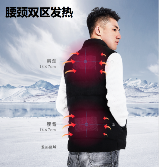 這件石墨烯發(fā)熱馬甲，不僅能保暖，還能做大保健