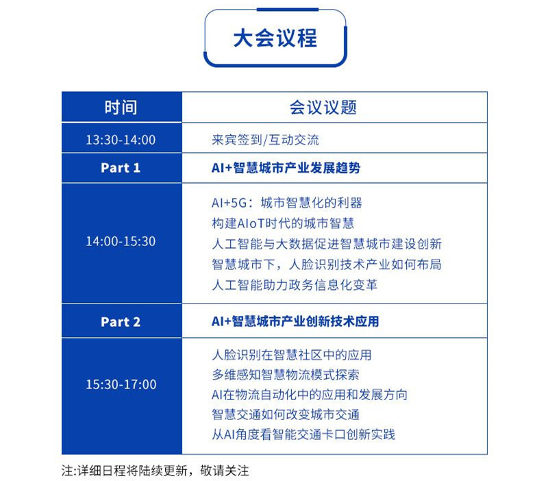 必看：下半年干貨最多的“AI+智慧城市”論壇來了！