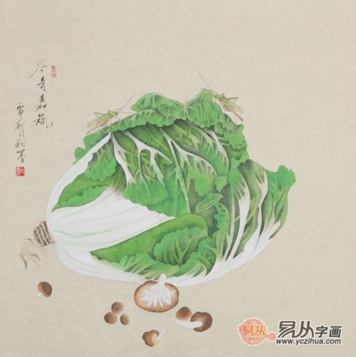 餐廳墻面最適合掛什么畫，秀色可餐果蔬畫最開胃了