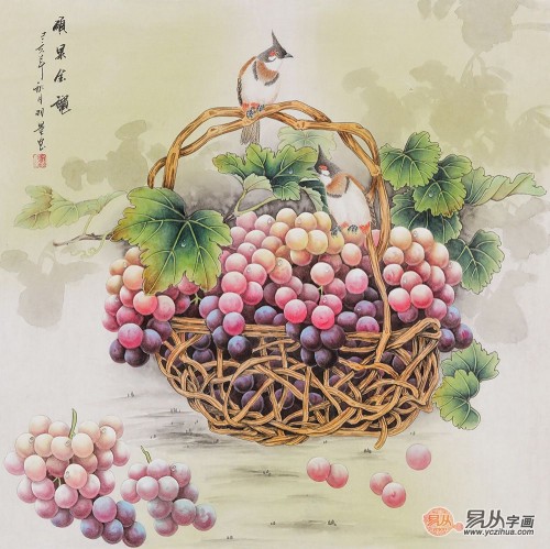 餐廳墻面最適合掛什么畫，秀色可餐果蔬畫最開胃了