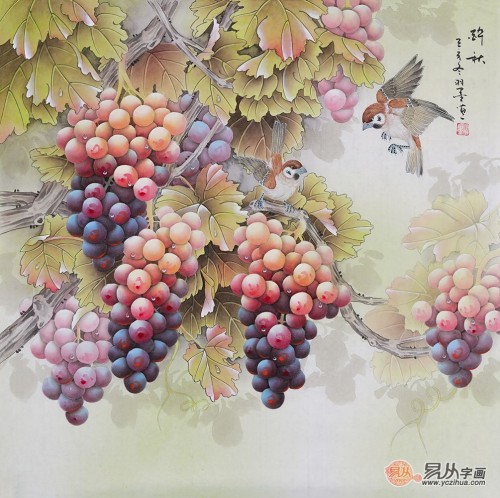 餐廳墻面最適合掛什么畫，秀色可餐果蔬畫最開胃了