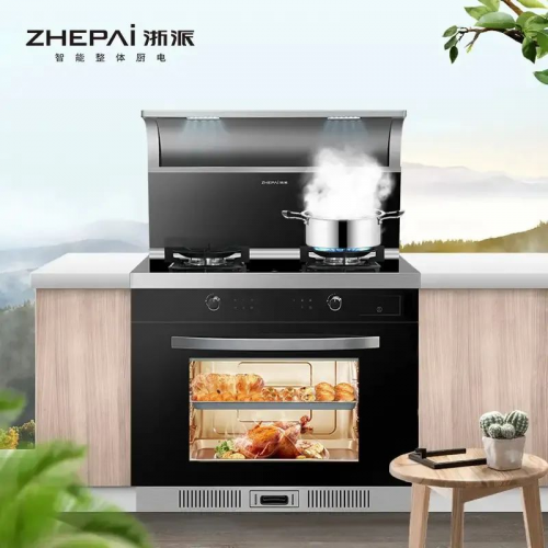 植物 + 集成灶10大品牌浙派瞬吸油煙，廚房空氣還能不好？