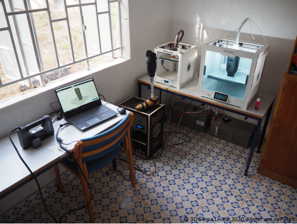 先臨三維3D數(shù)字化解決方案，援助塞拉利昂 3D Sierra Leone 醫(yī)療輔具定制項(xiàng)目