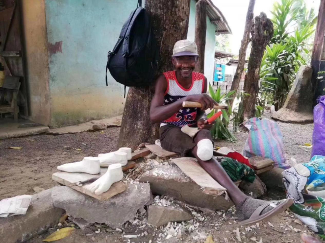 先臨三維3D數(shù)字化解決方案，援助塞拉利昂 3D Sierra Leone 醫(yī)療輔具定制項(xiàng)目