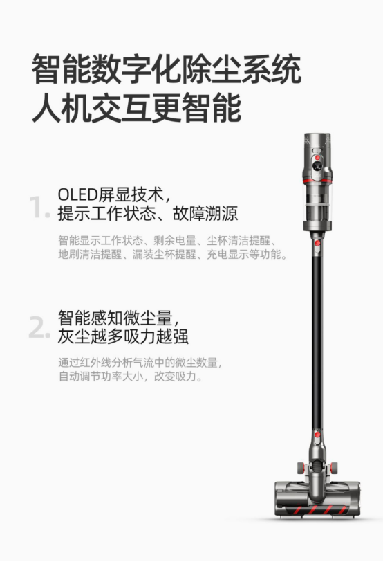 比戴森更智能，小狗智能無(wú)線吸塵器T12上線京東