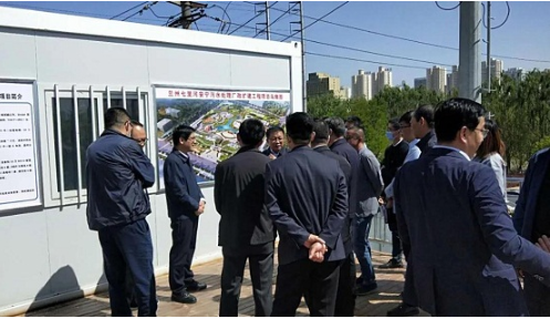 蘭州市長調(diào)研中信環(huán)境技術(shù)安寧污水處理廠改擴(kuò)建項(xiàng)目