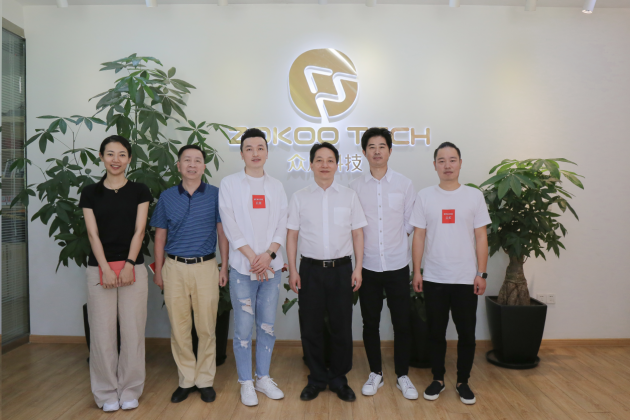 廈門市政府副市長林建蒞臨眾庫科技，調(diào)研指導企業(yè)復工復產(chǎn)工作