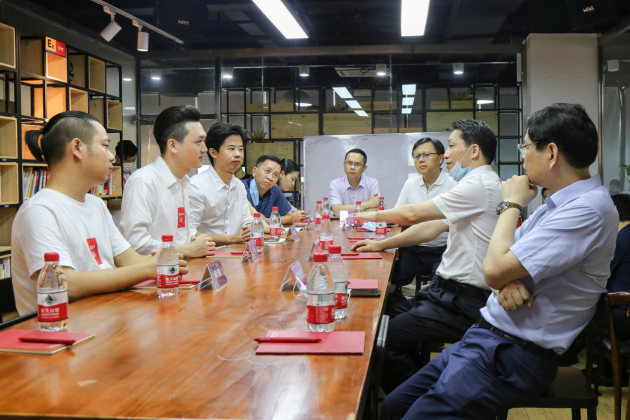 廈門市政府副市長林建蒞臨眾庫科技，調(diào)研指導企業(yè)復工復產(chǎn)工作