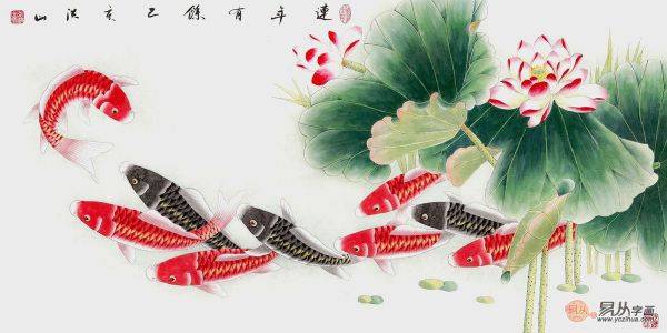 沙發(fā)背景墻適合掛的畫，名家手繪花鳥畫提升客廳逼格妥妥的