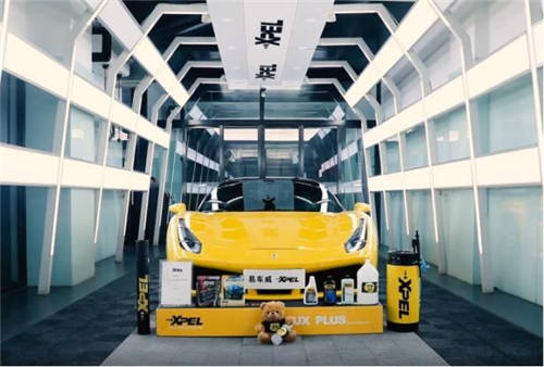 法拉利488貼XPEL漆面保護(hù)膜，易車威“好馬配好鞍”