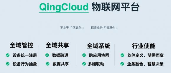 青云QingCloud正式發(fā)布物聯(lián)網(wǎng)與邊緣計算兩大平臺，全面賦能新基建產(chǎn)業(yè)智能化