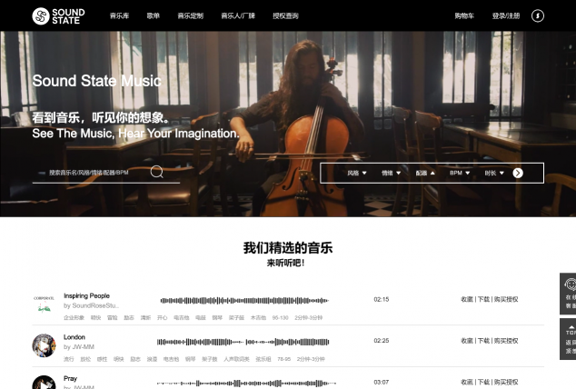 商用音樂版權(quán)行業(yè)的首次洗牌，Sound State Music悄然入場！