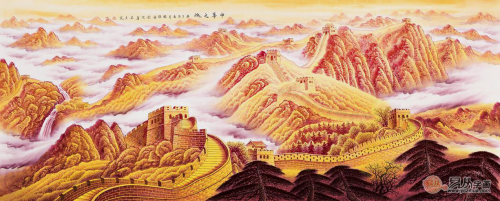 畫家李國(guó)勝國(guó)畫長(zhǎng)城 李國(guó)勝山水畫萬(wàn)里長(zhǎng)城作品賞析