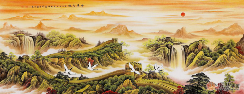 畫家李國(guó)勝國(guó)畫長(zhǎng)城 李國(guó)勝山水畫萬(wàn)里長(zhǎng)城作品賞析
