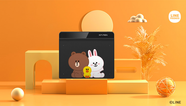 XP-PEN與LINE FRIENDS達(dá)成戰(zhàn)略合作， 用科技+時尚對話年輕消費(fèi)者