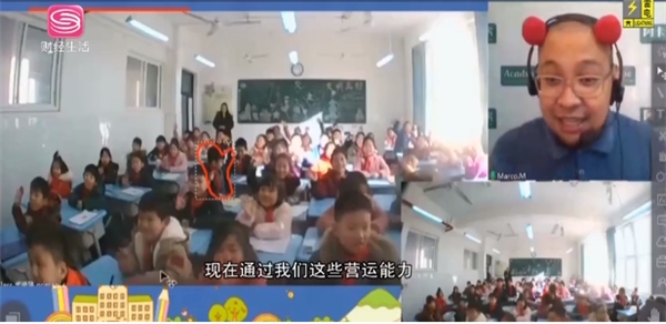 阿卡索CEO王志彬接受深圳電視臺(tái)采訪，在線教育助推教育均衡化發(fā)展
