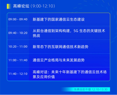 洞察未來通信云核心技術 WICC2020值得期待