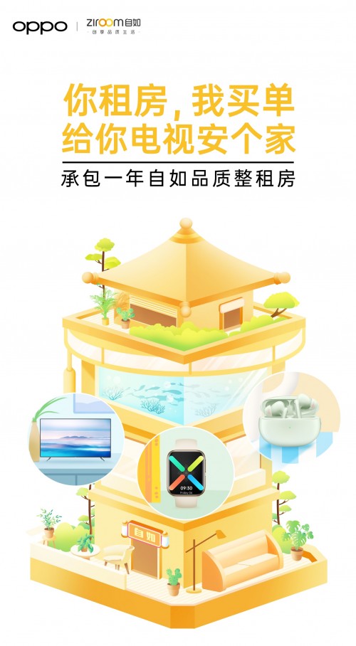 打工人的“智美”新家 OPPO為你買單！