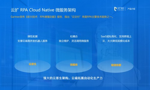 云擴(kuò)科技：云原生RPA，云端擴(kuò)展企業(yè)智能生產(chǎn)力