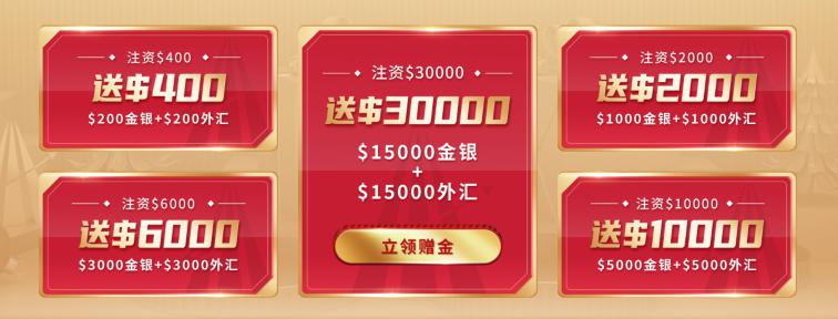 雙旦大狂歡，領(lǐng)峰環(huán)球送每人$30000年終豪禮！