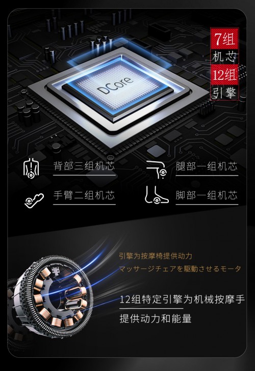 按摩椅中的愛馬仕，DCore按摩椅帶給你大師級按摩體驗(yàn)