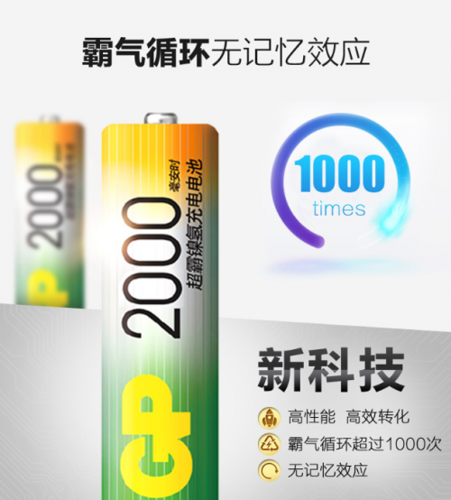 GP超霸為你加滿能量，整裝待發(fā)迎接新開始