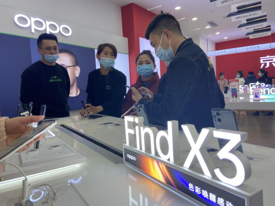 京東之家上市Find X3系列新品，OPPO 中國區(qū)總裁出席現(xiàn)場(chǎng)