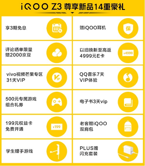 性能小鋼炮iQOO Z3京東火熱預(yù)售中，以舊換新至高補(bǔ)貼4999元