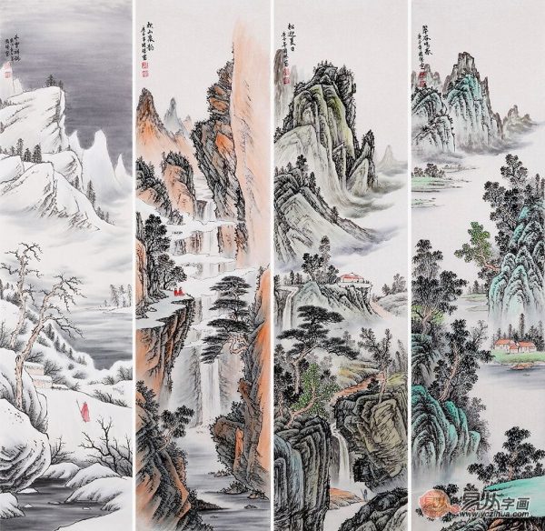 沙發(fā)背景墻掛畫不知如何下手？推薦你看看這7款