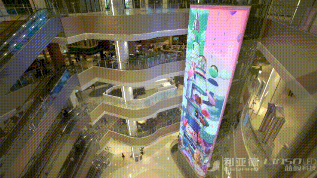 利亞德裸眼3D LED顯示屏，點亮多地網紅地標