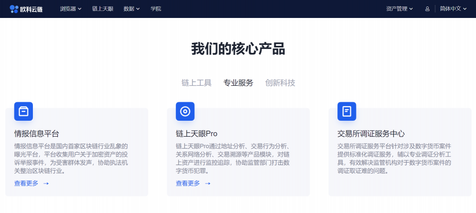 “中國版Chainalysis”升級，歐科云鏈鏈上天眼Pro智慧助警打擊加密貨幣犯罪