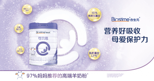 進(jìn)口羊奶粉排行榜哪款好？合生元可貝思羊奶粉煥新升級取得好成績
