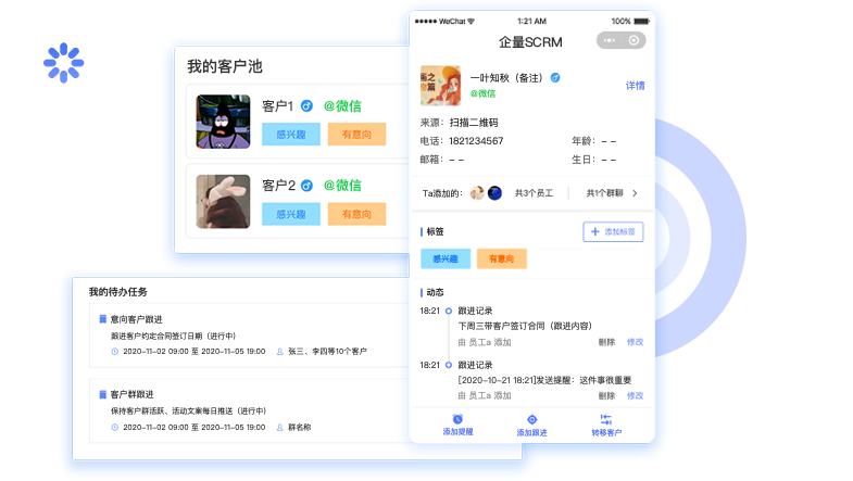 如何精細(xì)化運(yùn)營(yíng)？微動(dòng)天下企量SCRM在線深度解析
