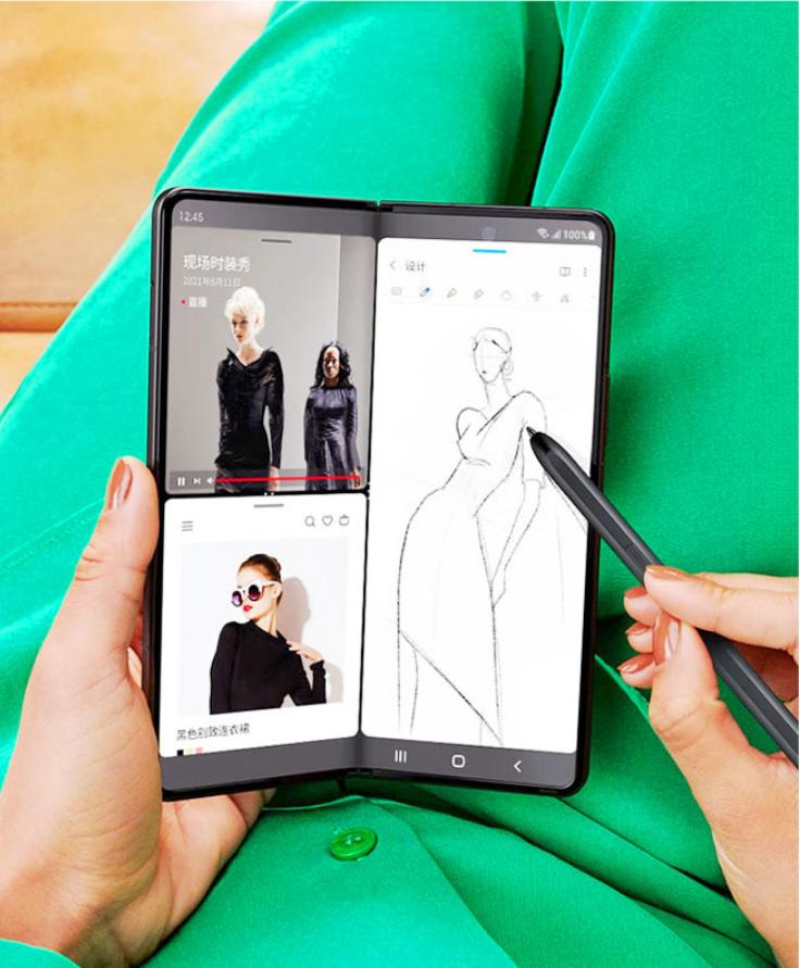 折疊屏+S Pen 三星Galaxy Z Fold3 5G最強生產力實至名歸
