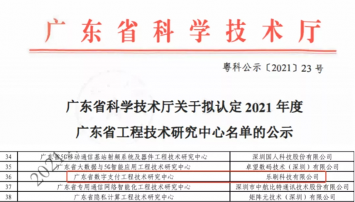 深耕數(shù)字支付領(lǐng)域 樂刷科技科研實力備受認(rèn)可
